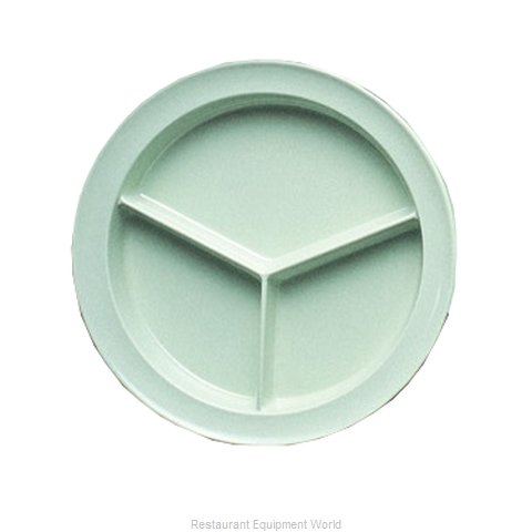 Yanco China NS-701G Plate/Platter, Compartment, Plastic