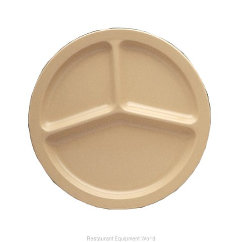 Yanco China NS-702T Plate/Platter, Compartment, Plastic