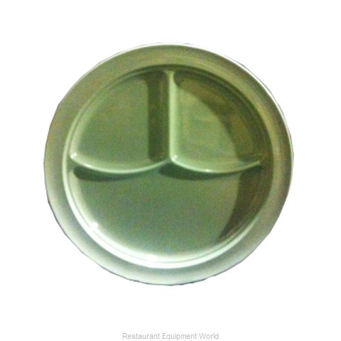 Yanco China NS-703G Plate/Platter, Compartment, Plastic