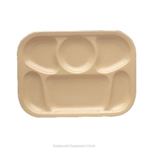 Yanco China NS-803T Plate/Platter, Compartment, Plastic