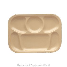 Yanco China NS-803T Plate/Platter, Compartment, Plastic