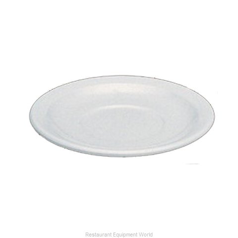 Yanco China NS-9012W Saucer, Plastic