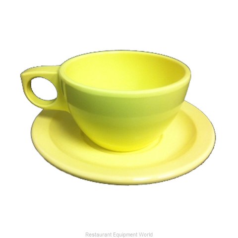 Yanco China NS-9012Y Saucer, Plastic