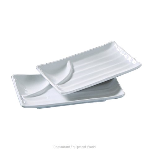 Yanco China OK-209 Plate/Platter, Compartment, Plastic