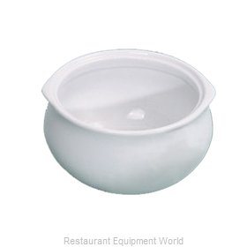 Yanco China OS-12-P Soup Bowl Crock, Onion