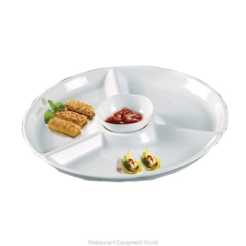 Yanco China RM-821 Plate/Platter, Compartment, Plastic