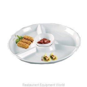 Yanco China RM-821 Plate/Platter, Compartment, Plastic
